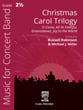 Christmas Carol Trilogy Concert Band sheet music cover